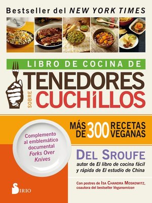 cover image of Libro de cocina de Tenedores sobre cuchillos